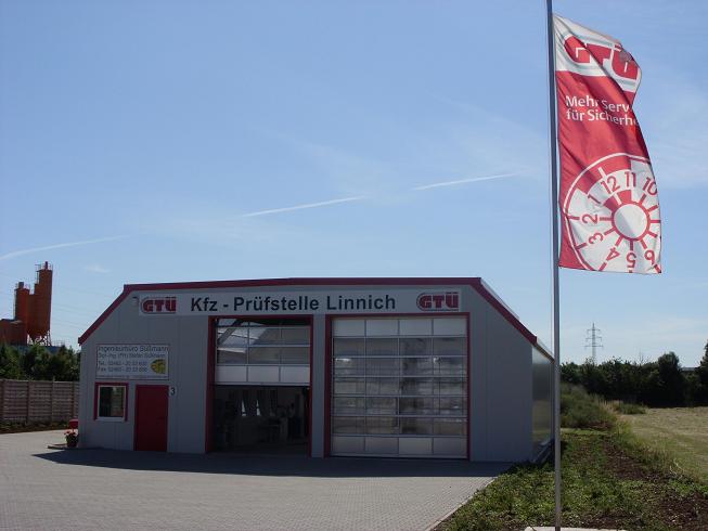 Pr&uuml;fstelle Vorderansicht